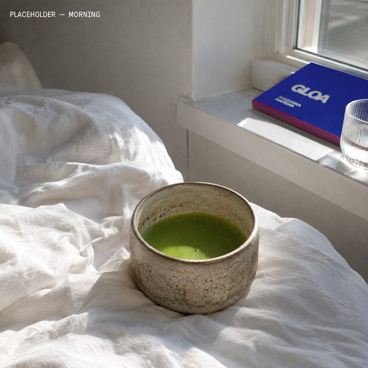 Matcha am Morgen